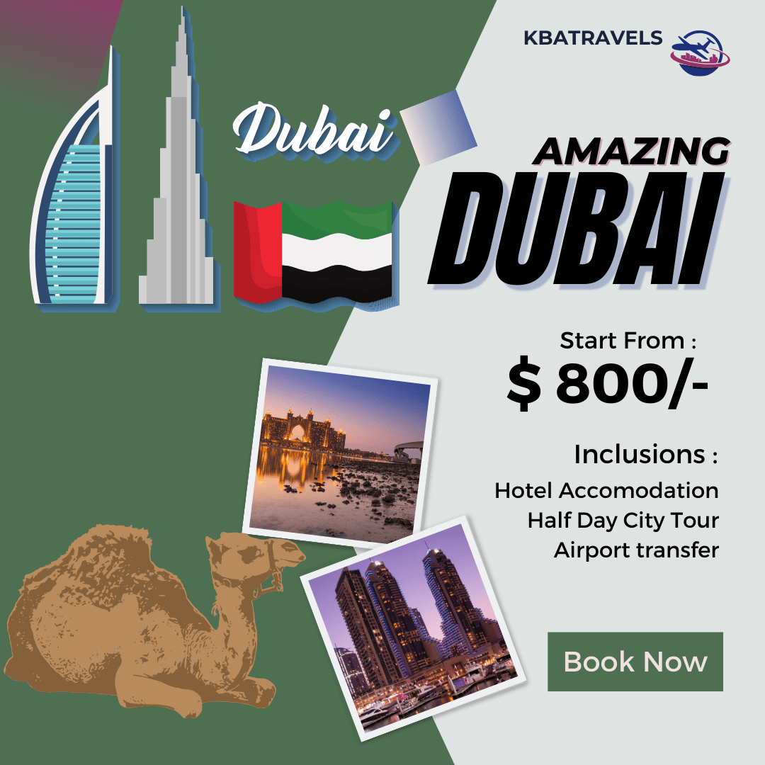 dubai tour packages from pakistan